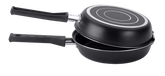 Sartén doble 14 Gourmet antiadherente para tortillas